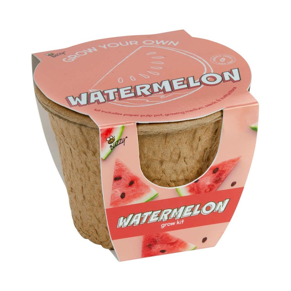 Buzzy Seeds DIY Grow Your Own Watermelon Kit NWT